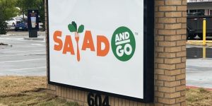 brick background for signage